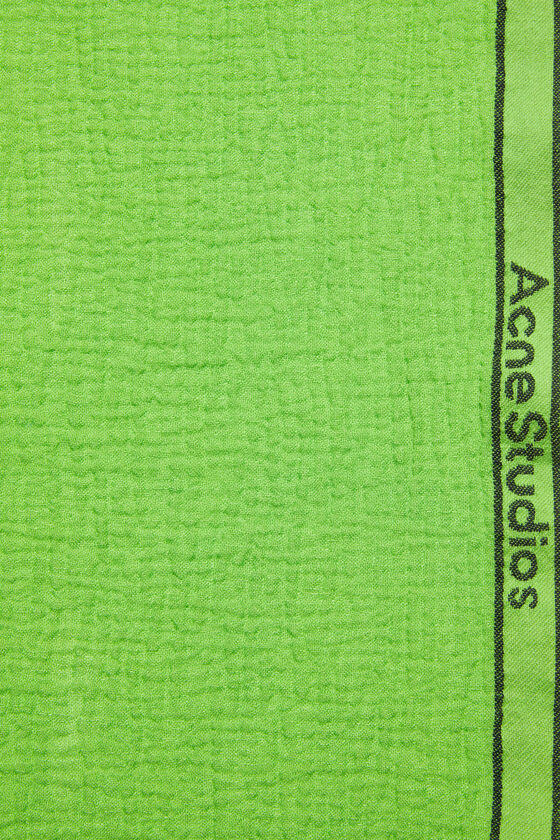 (image for) Eco-Conscious Logo tape scarf